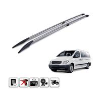 para MERCEDES VITO W639 2003-2014 LARGO CARRILES PORTADORES BARRAS LATERALES