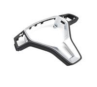 Para Mercedes W176 W246 W204 X204 W212 W207 W156 W117 Panel De Cubierta De Fibra De Carbono Para El Volante Del Coche A0994641913 YIJIAVSX(Dark Gray-Silver)