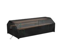 para mesa de picnic aire libre - protectora de tela Oxford resistente para juegos de mesa y banco, protector de muebles resistente viento y polvo, solución de almacenamiento de fá