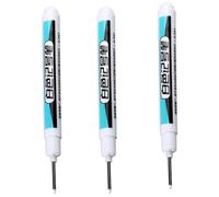 Para Metal Marcador de Cabeza Larga con Punta Aceitosa Impermeable Marcador Permanente Blanco Para Madera Plástico Agujero Profundo en Metal Cuero Marcador Extremo