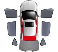 para MG HS (AS23) 2018-2024 Parasol Magnético de Ventanas Laterales Coche, Protector UV Antideslumbrante Cortina Sombra Privacidad Verano Accesorio,F/7 Wholecar