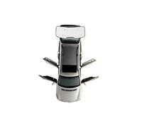 Para MG Para ZS Para MGZS Para EV 2018-2023 Parasol Cobertura Total Parabrisas Visera Lateral Cubierta Parasol Coche Magnético(Rear Windshield)