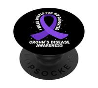 Para mi hija - Concienciación sobre la enfermedad de Crohn PopSockets PopGrip Adhesivo