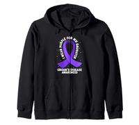 Para mi hija - Concienciación sobre la enfermedad de Crohn Sudadera con Capucha