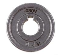 para mig Wire Feeder Roller V-Groove 0.6-0.8mm Steel para mig(V0.6-0.8) | V-groove design, fits 0.6-0.8mm wire, carbon steel compatible, smooth para propulsion, high efficiency