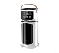 Para mini aire acondicionado, dispositivo de refrigeración portátil con oscilación de 3 velocidades, kit de manguera de escape para dormitorio, sala de estudio, instalación rápida, no requiere