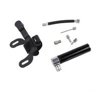 Para mini bomba de bicicleta de alta presión 120 PSI de aluminio para mini | Aleación de aluminio mecanizado CNC, revestimiento inoxidable, 300 g ultraligero, tamaño compacto, construcción