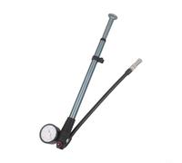 Para mini bomba para neumáticos de MTB y horquilla 300 PSI para mini | Aleación de aluminio CNC, resistente al desgaste, ligero pero estable, duradero, diseño negro o turquesa