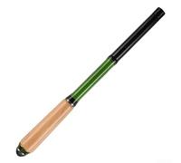 Para mini caña de pescar con diseño telescópico ultra corto 1. 1,5 m 1,7 m opciones de longitud poste de mano compuesto de carbono ligero para pesca (verde-1,7 m)