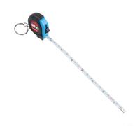 Para mini cinta métrica de 3 pies con retracción automática y escala de unidad dual para proyectos de bricolaje de trabajo de campo y uso de medición (azul)