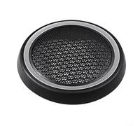 Para Mini Cooper R56 cubierta de altavoz de puerta delantera ABS reemplazo con OEM 51412753333 51412756567 hecho para un ajuste sin costuras y protección del sistema de audio (galvanizado)