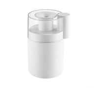 Para mini humidificador, difusor de aroma USB de 180 ml con luz LED, temporizador de 4 horas/8 horas, modos de niebla duales para dormitorio, viajes, oficina, coche, uso diario (blanco)