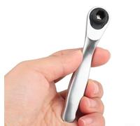 Para mini llave de trinquete con diseño de 72 dientes y unidad de 1/4 pulgadas para mantenimiento de componentes de bicicleta, núcleo de acero al cromo vanadio (A)