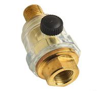 Para mini lubricador neumático para tubos de compresor de aire con carcasa transparente y construcción de metal para un rendimiento estable bajo presión