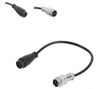 Para Mini Motor Scooter Eléctrico Conector de Cable de Carga con Clasificación IP Estructura Impermeable Componentes y Protección Resistente al Calor