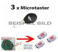 Para Mini One Cooper S R50 R53 microtaster mikrotaster pulsador mando a distancia Llave