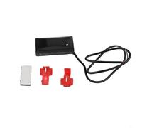 Para Mini pantalla LED Voltímetro digital Probador DC7V-100V con alarma de voltaje para monitoreo preciso del voltaje de la batería del vehículo (verde)