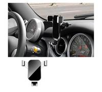 Para Mini Para Cooper R50 R52 R53 Soporte Para Teléfono Móvil Volante De Coche Decoración Interior Del Haz Clic Coche Interior Accesorios(Phone Holder D)