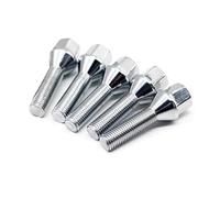 Para Mini Para E46 Para E34 Para E53 Para E60 Para E91 Para E36 Rueda Espaciadores De Coche Tuercas Y Pernos Tornillos Acero Aleación Adaptador Espaciador Rueda Aluminio(Silver 28mm)