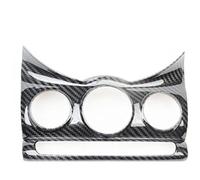 Para MINI Para F55 F56 F57 Embellecedor Consola Central Fibra Carbono Seca Panel Interior Perilla Aire Acondicionado Panel Cubierta Consola Centra(1)