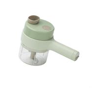 Para mini picadora eléctrica inalámbrica de verduras, trituradora de ajo con agujero de llenado superior, inserción directa de olla, motor de 40 W, limpieza recargable USB-C