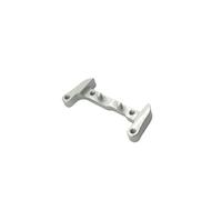 Para MINI-Q 1/28 Bandeja Anticolisión Trasera Metal Piezas Coche RC Para Carreras Drift Accesorio Control Remoto Piezas(Silver)