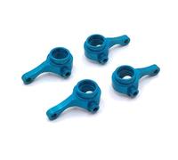 Para MINI-Q9 1/28 Actualización Metal Copas Dirección Delanteras Y Traseras Modelo Control Remoto Modificaciones Coche Piezas Repuesto Cazoleta DireccióN Rc(Blue)