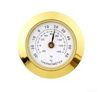Para mini termómetro digital e higrómetro con sensor de humedad de temperatura preciso para el hogar, oficina, invernadero, bodega, uso de laboratorio (termómetro Gold27)