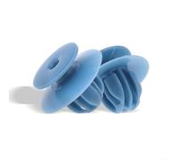 Para Mitsubishi L200 para Triton MU000977 MU000588 Clips de ajuste de arco de rueda de coche, plástico azul, 20 piezas, juego de repuesto para faldas laterales, cubiertas de moldura de umbral