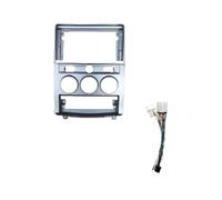 para Mitsubishi para DELICA D5 2007-2009 Volante A La Derecha Marco para Radio De Coche Android De 9 Pulgadas QAQMHVCVB(Frame with Cable)