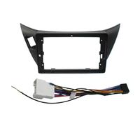 para Mitsubishi para Lancer 9 CS 2000-2010 Embellecedor para Radio De 9 Pulgadas 2DIN con Sistema Estéreo Android QAQMHVCVB(Frame B Cable)