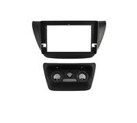 Para Mitsubishi Para Lancer Ix 2004 2005-2006 9 Pulgadas Coche Marco Multimedia Radio Coche Marco Audio Panel Salpicadero Fascias fascia radio estéreo(Solo marco negro)