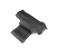 para Mitsubishi para Lancer para Evolution 8 VIII 2003 2004 2005 9 IX 2005 2006 2007 Protector Trenzado A Mano para Volante Coche Embellecedor Cuero Funda Antideslizante Volante(Black-White Line)