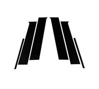 Para Mitsubishi Para Lancer Para Galant 2008-2017 Adhesivos Para La Cubierta De Los Pilares Puertas Ventanas Y Columnas De La Carrocería IENQBVL