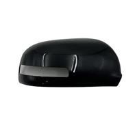 Para Mitsubishi Para Outlander 2013 2014 2015 2016 2017 2018 Espejo Retrovisor Exterior Cubierta De Puerta Lateral Tapa De Carcasa HGMGFYCX(Black right side)