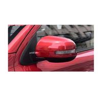 Para Mitsubishi Para Outlander 2014-2019, Conjunto Retrovisor Coche 9 Pines Espejo Lateral Con Calefacción Señal Giro Alimentación Espejo Retrovisor Completo(L Red)