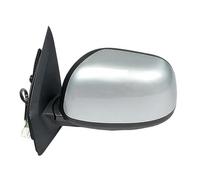 Para Mitsubishi Para Outlander EX CW 2007-2012 7632A551 Montaje Espejo Retrovisor Coche Ajuste Lente Calefacción Eléctrica Plegable IENQBVL(5 Wire Left Silver)
