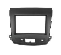 para Mitsubishi para Outlander XL 2006-2012 Panel De Radio DVD Estéreo Tablero Doble DIN Kit Instalación Marco Frontal Y Bisel