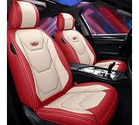 Para Mitsubishi Para Pajero 4 2 Para Fundas De Asiento Coche Deportivo Para Lancer 9 10 Para Carisma Para Outlander Xl Para Asx Para Montero Para Triton Protectoras Asiento(Red Beige)
