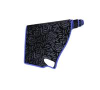 Para Mitsubishi Para Pajero Para Shogun Para Montero 1999-2005 2006 V60 V73 V77 Pat Tablero Mat Alfombra Parasol Proteger Alfombrilla Salpicadero Proteger(F Blue edge1)