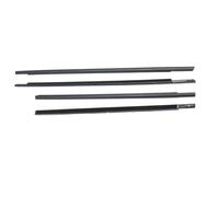 Para Mitsubishi Para Pajero Sport Banda Selladora Goma Negra Ventana Lateral Banda De Agua Exterior Ventana Juntas Para Coche