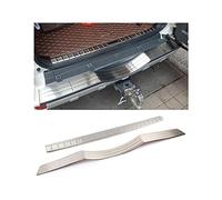 para Mitsubishi para Pajero V80 V93 V95 V98 2007-2021 Cubierta Protectora Placa Parachoques Interior Y Exterior Maletero Trasero Acero Inoxidable IENQBVL(Inner Outer)