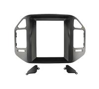 para Mitsubishi V73 para Pajero 2004-2011 Radio Estéreo Android De 9.7 Pulgadas 2 DIN con Marco Y Panel Multimedia RESPUNEKBAH(Black)