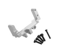 Para MJX 1/12 H12Y H12P Control Remoto RC Coche Teledirigido Metal Piezas De Mejora Eje Delantero Engranaje Dirección Fijo Para Asiento RC Recambios(Silver)