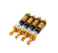 Para MJX 16207 16208 16209 16210 H6 Accesorios De Coche Control Remoto RC Pieza Metal Actualización Amortiguadores Hidráulicos Delanteros Y Traseros Piezas(Yellow)