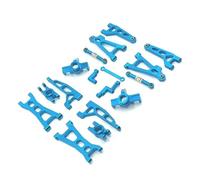 para MJX H16 16207 16208 16209 16210 1/16 Brazo Suspensión Delantera Trasera Aleación Kit Varilla Enlace Copa Dirección Piezas Modificadas Reparación Coche RC Balancines