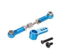 Para MJX H16 16207 16208 16209 16210 25T 1/16 Brazo Servo RC Coche Metal Bocina Dirección Varilla Enlace Accesorios Actualización Piezas Maquetas RC(SKY BLUE)