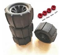 Para MJX Para Hyper Go 14210 1/14 Ruedas/neumáticos R/C Coches/camiones Repuestos 4 Unids/set Piezas Modificación Mejoradas RC Reemplazos Repuestos(E2 adapter)