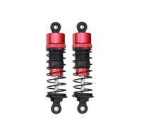 para MJX para Hyper para Go 1/14 14210 14209 14510B 14500B Amortiguadores Metal Amortiguadores Hidráulicos Delanteros Traseros Piezas Espaciales Stock para Coches RC Reemplazo RC