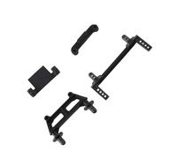 para MJX para Hyper para Go 16207 16208 16209 16210 H16 H16H H16E H16P 16280 16281 Columna Carcasa Delantera Y Trasera Montaje Poste Carrocería Piezas De Coche RC 1/16 Reemplazo RC